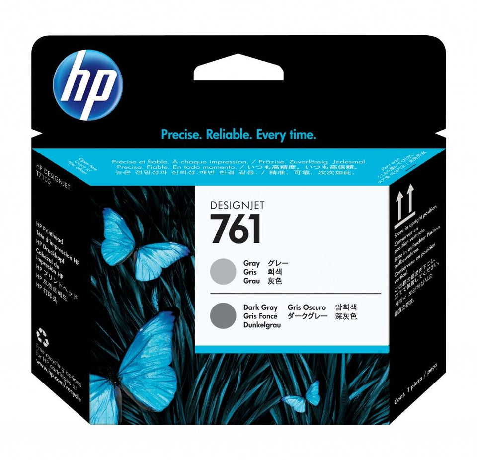 Cabezal HP 761 Gris/Gris Obscuro