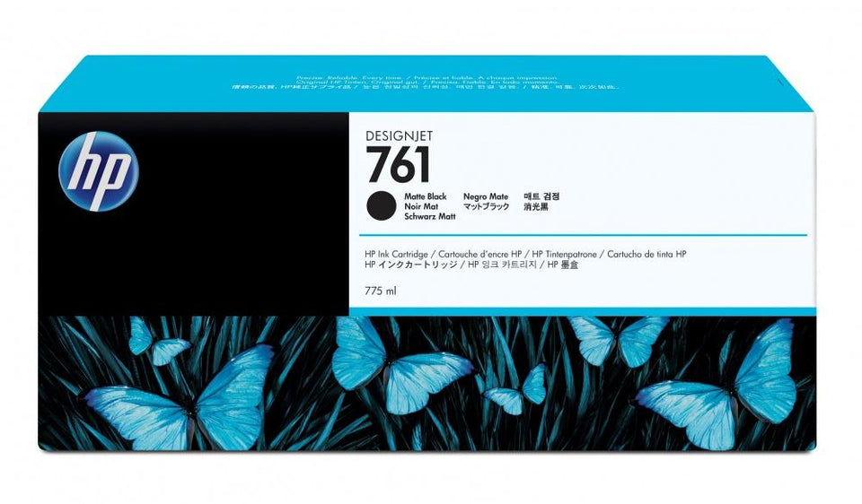 Cartucho HP 761 Negro Mate 775ml