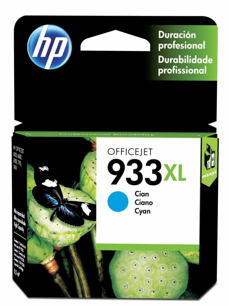 Cartucho HP 933XL Cyan, 825 Páginas