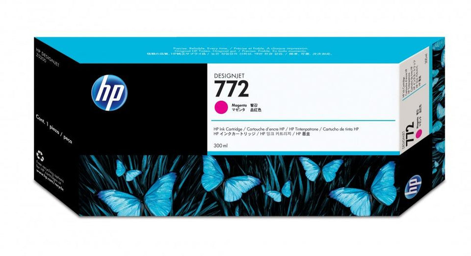 Cartucho HP 772 Magenta 300ml