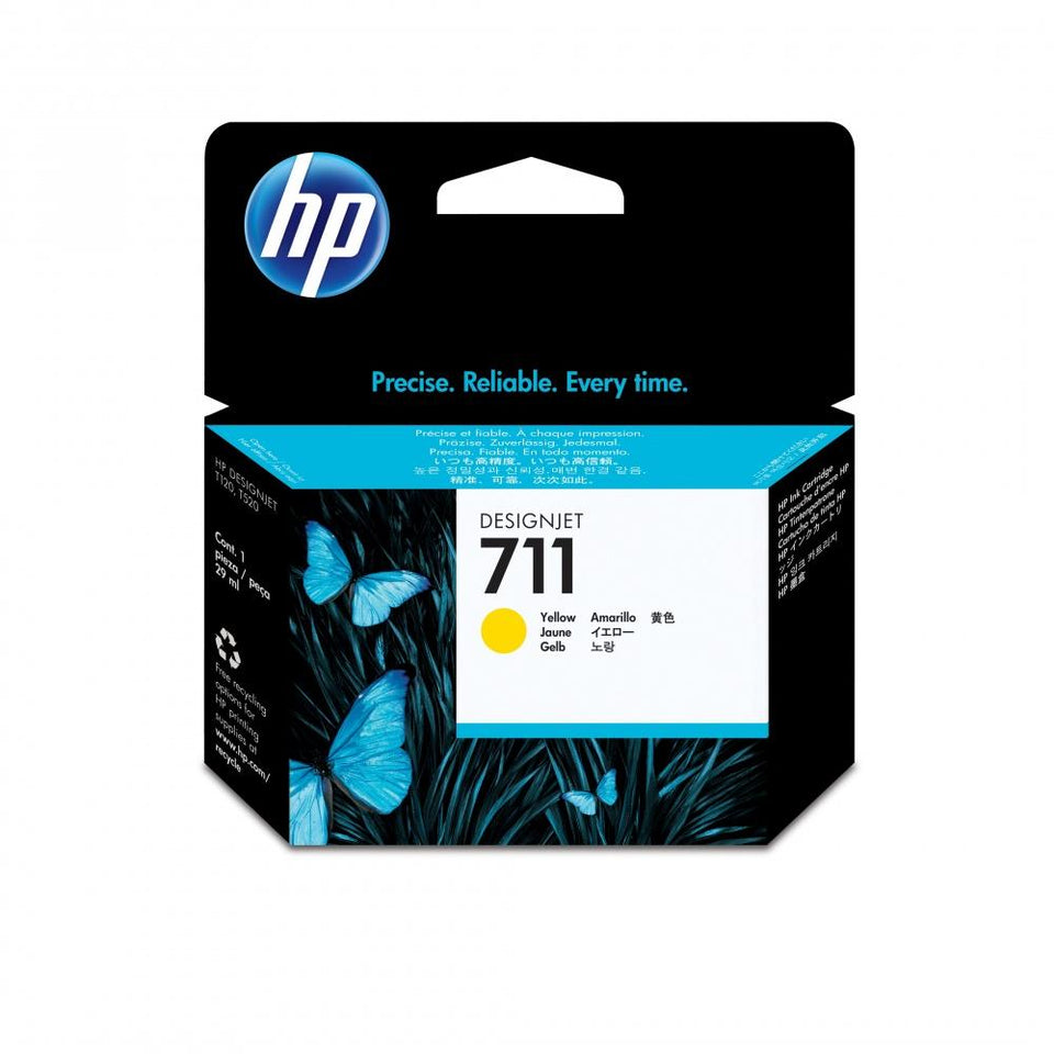 Cartucho HP 711 Amarillo 29ml