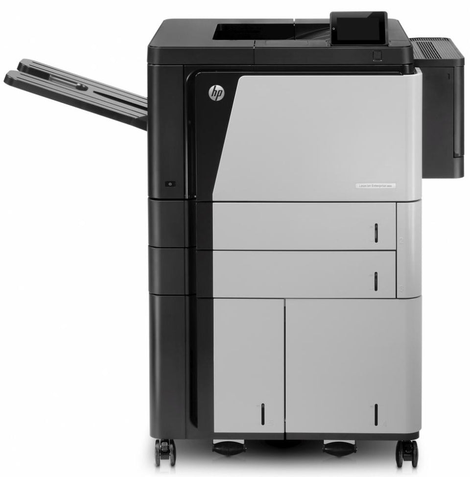 HP LaserJet Enterprise M806x+, Blanco y Negro, Laser, Print