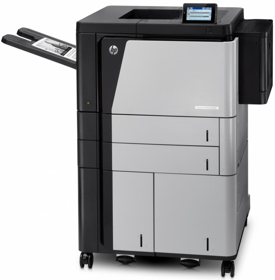 HP LaserJet Enterprise M806x+, Blanco y Negro, Laser, Print