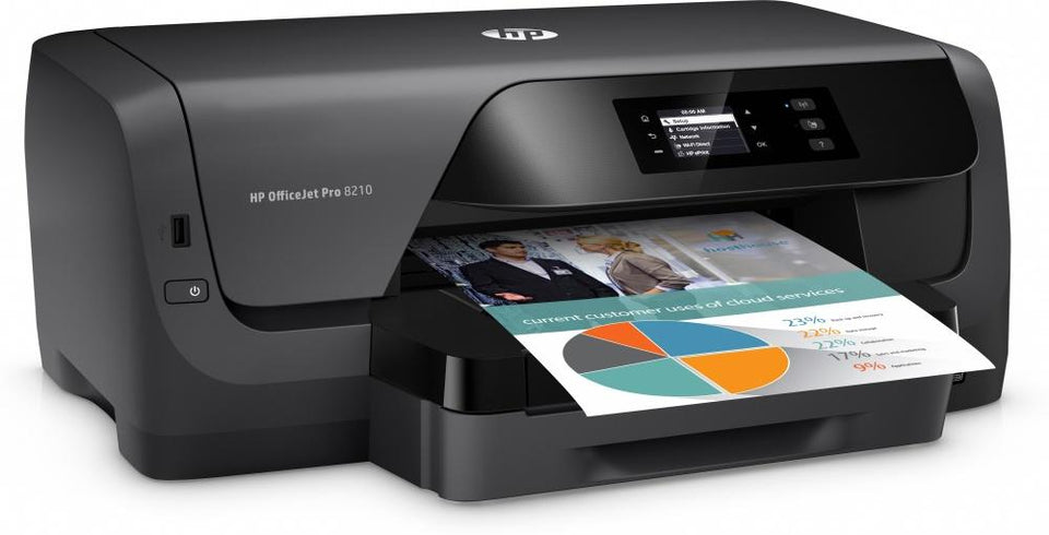 HP OfficeJet Pro 8210, Color, Inyección, Inalámbrico, Print