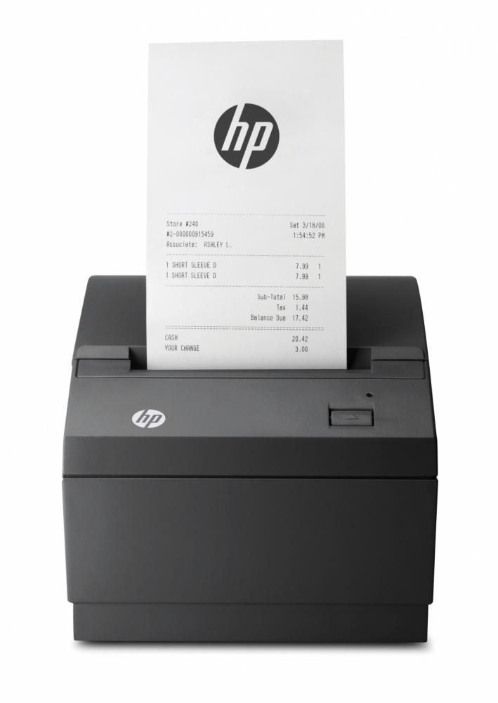 HP PUSB, Impresora de Tickets, Térmica Directa, 203 x 203 DPI, USB, Negro