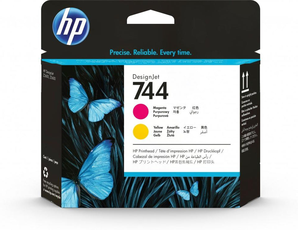 Cabezal HP 744 Magenta/Amarillo