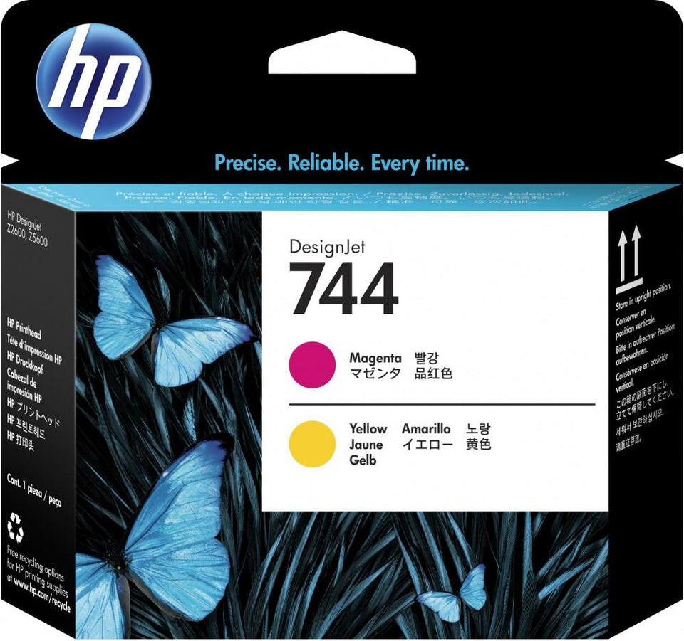 Cabezal HP 744 Magenta/Amarillo