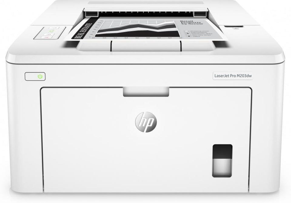 HP LaserJet M203dw Blanco y Negro, Laser, Print