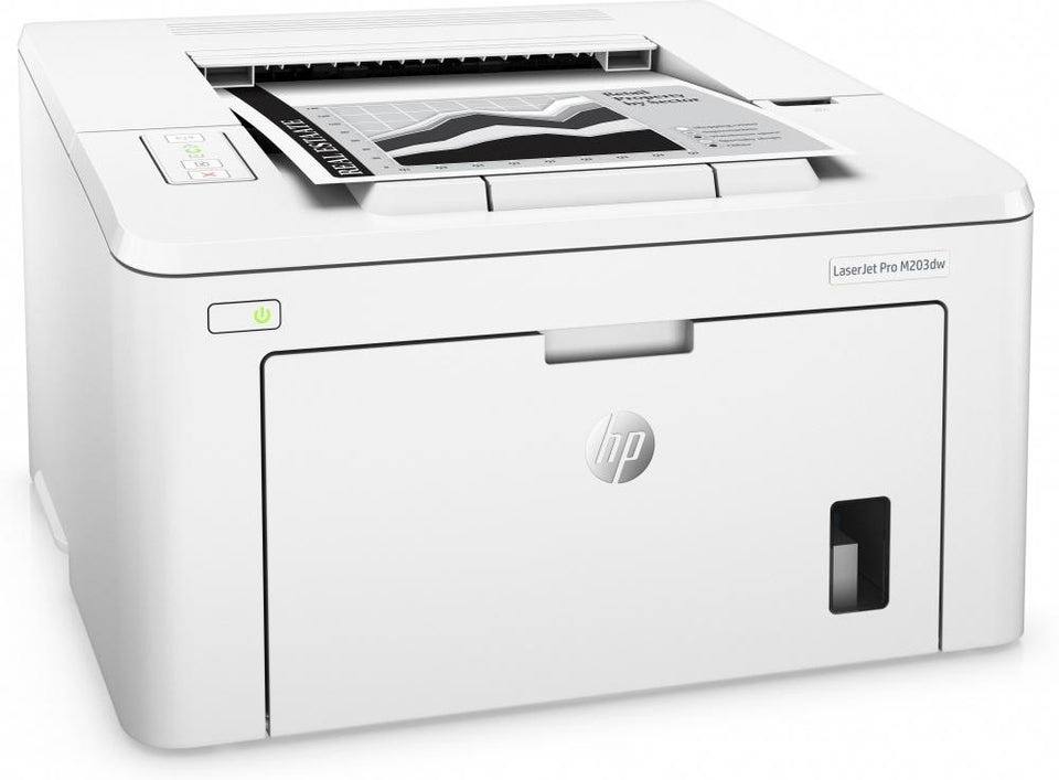 HP LaserJet M203dw Blanco y Negro, Laser, Print