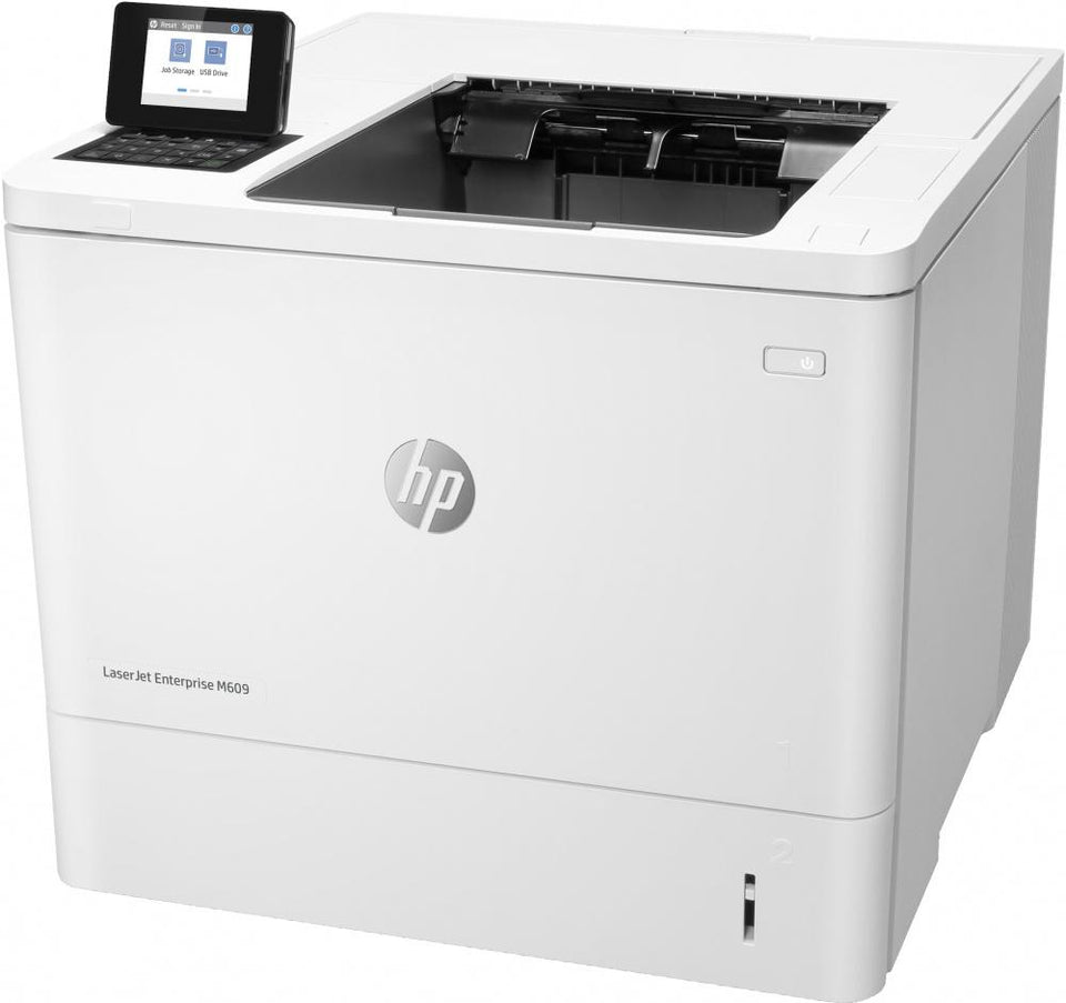 HP LaserJet Enterprise M609dn, Blanco y Negro, Láser, Print