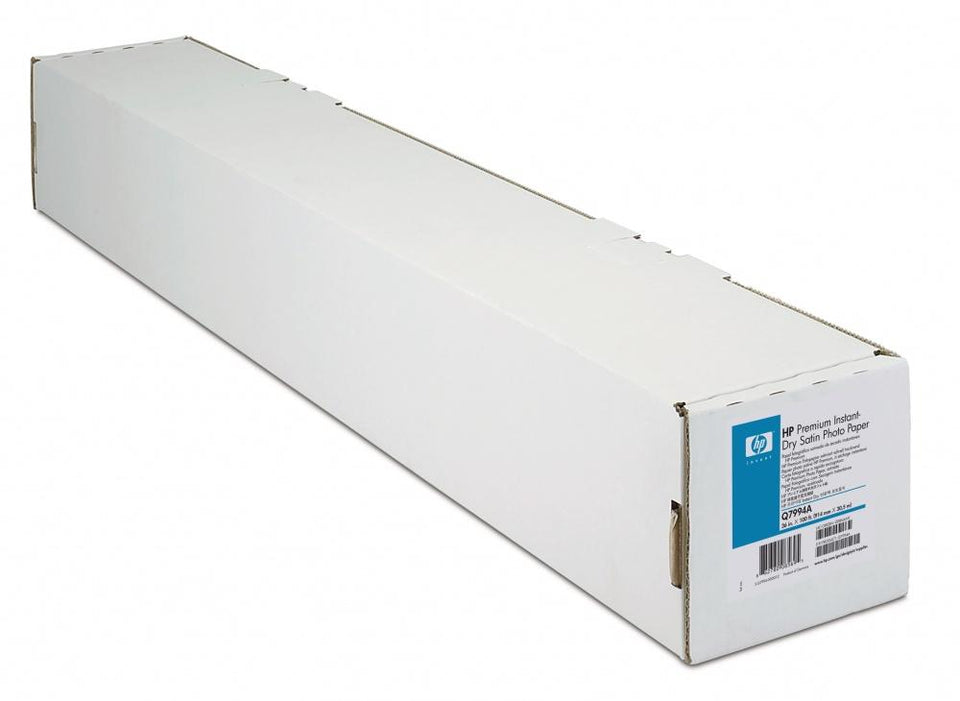 HP Rollo de Papel Fotográfico Satinado Premium de  Secado Instantáneo, 60'' x 100'