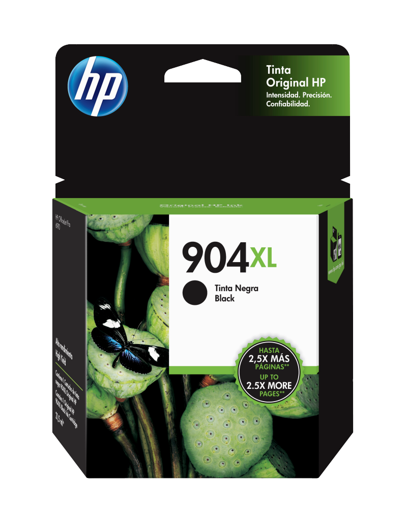 Cartucho HP 904XL Negro, 825 Páginas