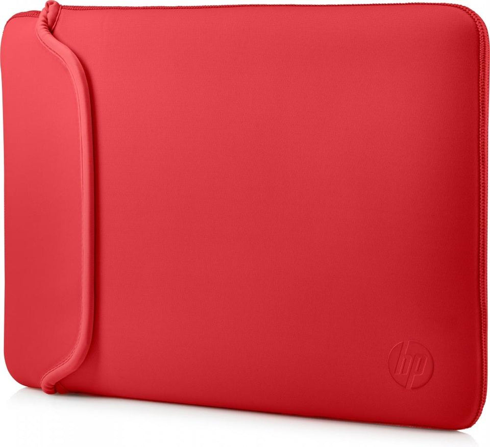 HP Maletín de Neopreno para Laptop 15.6'', Negro/Rojo