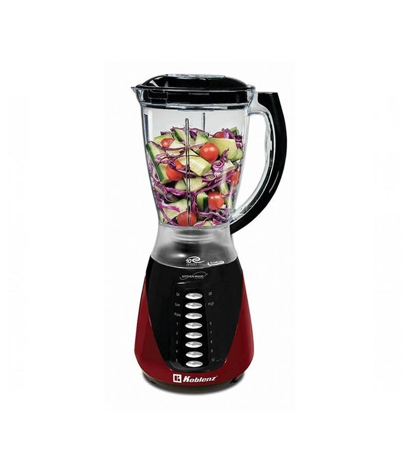 Koblenz Licuadora 00-0502-00-5, 1.5 Litros, 500W, Negro/Rojo