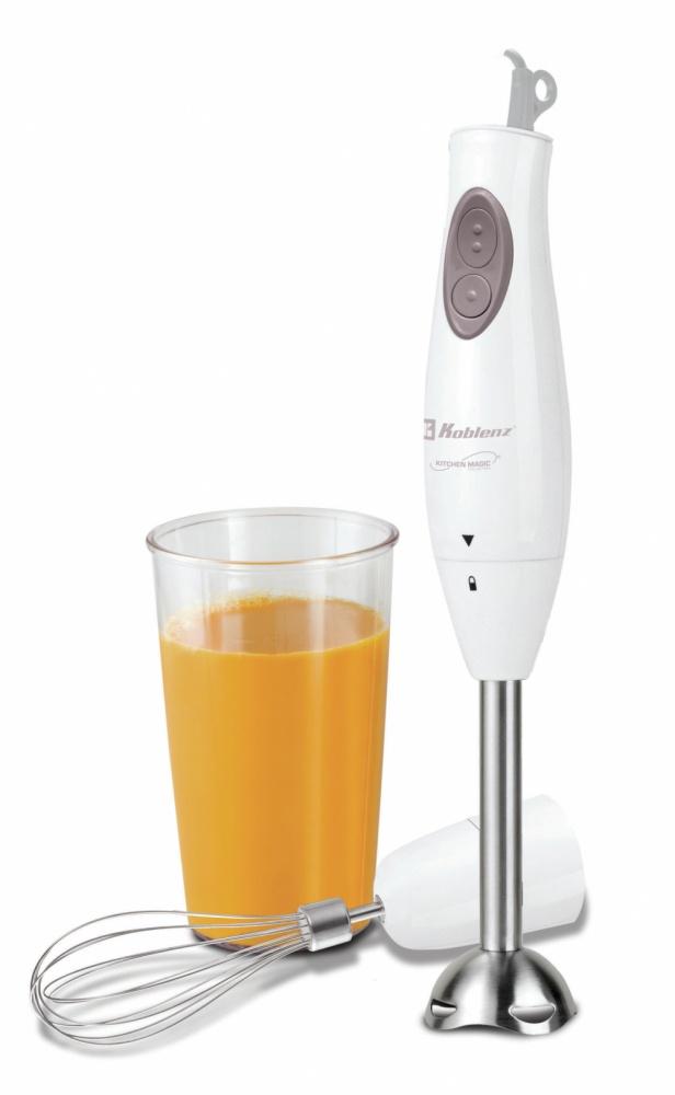 Koblenz Batidora de Inmersión BIKM-300 PB, 300W, 2 Velocidades, Blanco