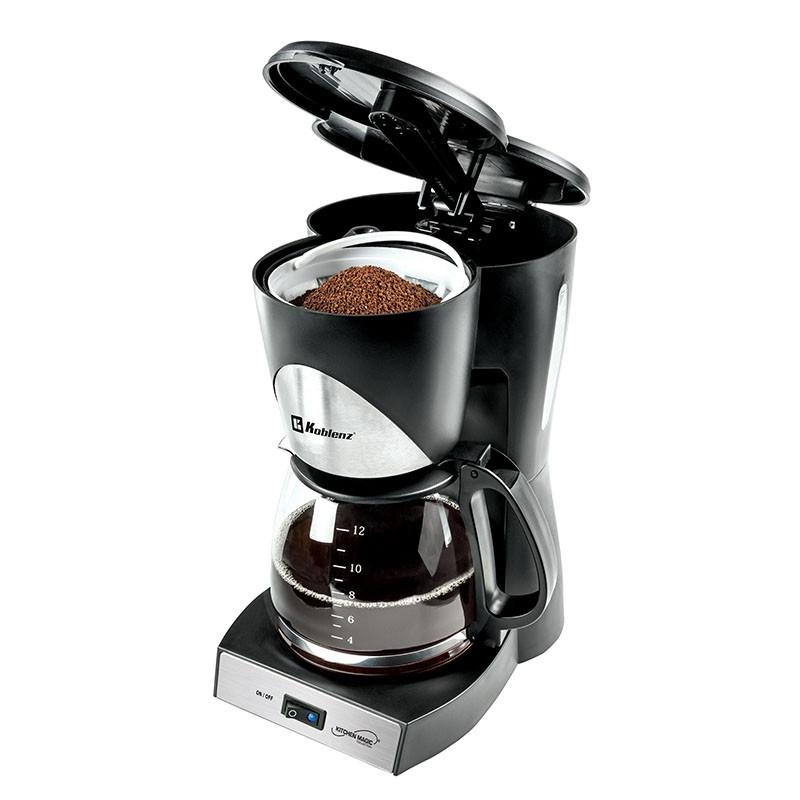 Koblenz Cafetera CKM-212 IN, 12 Tazas, 1.5 Litros, Negro