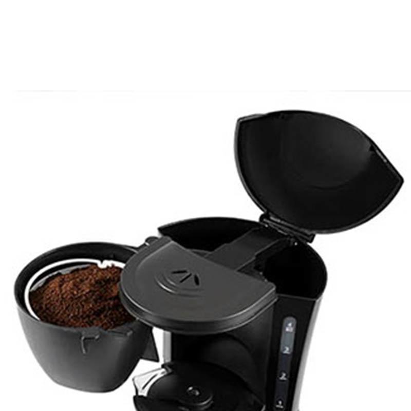 Koblenz Cafetera CKM-204 N, 4 Tazas, 600 Litros, Negro