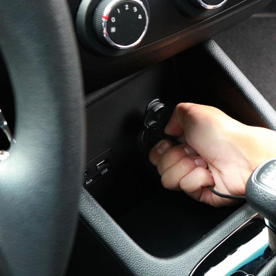 Koblenz Aspiradora de Mano HV-12 KG3, Negro/Rojo