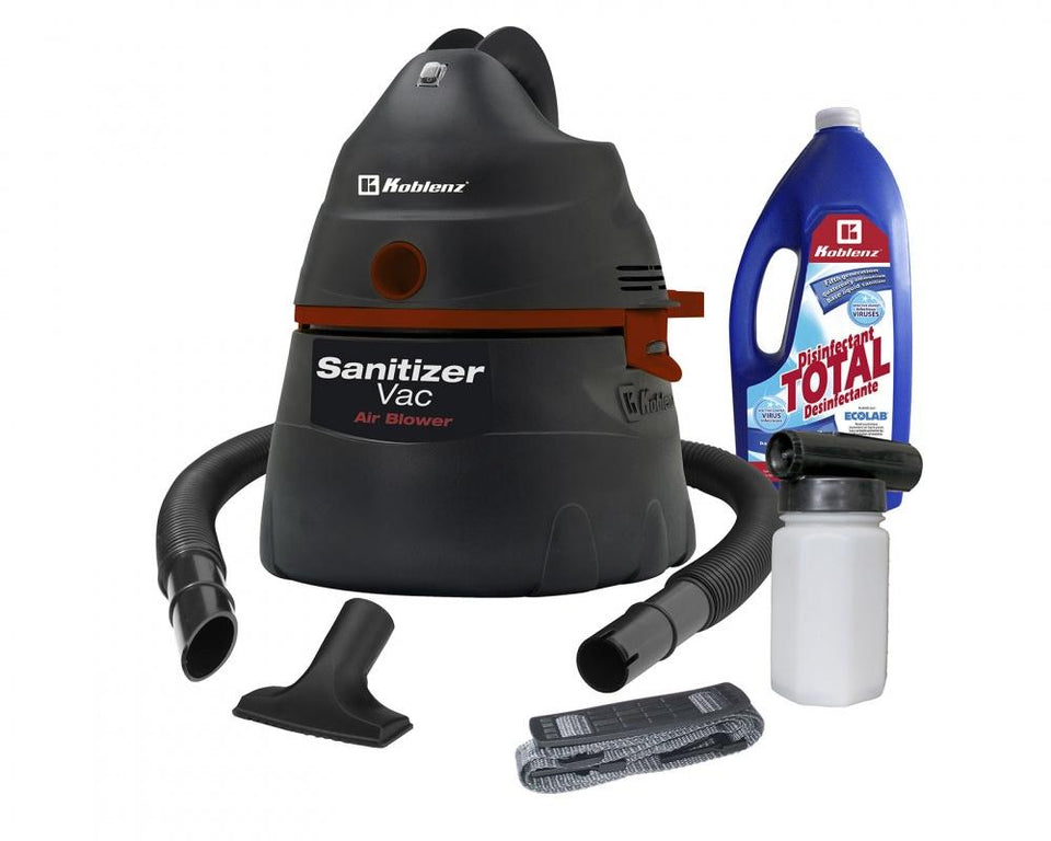Koblenz Aspiradora Sanitizer Vac WD-390S K2G, 11.3 Litros, Negro