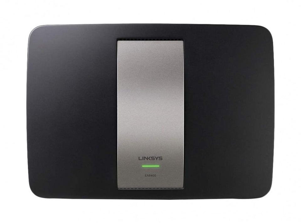 Router Linksys Gigabit Ethernet EA6400 AC1600, 1300 Mbps, 4x RJ-45, 2.4/5GHz, 4 Antenas Internas