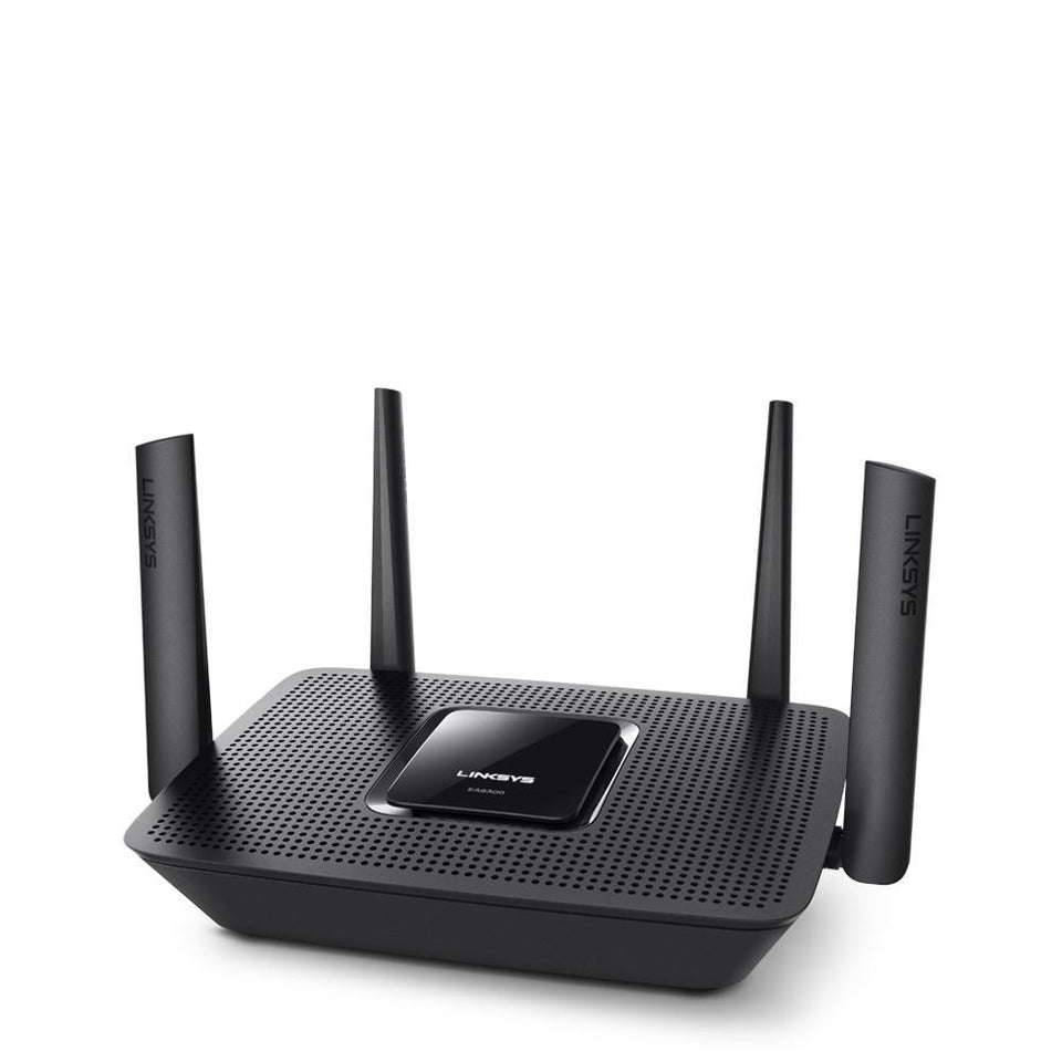 Router Linksys Tri-Banda EA8300 Max-Stream, Inalámbrico, 867 Mbit/s, 2.4/5/5GHz, 4 Antenas