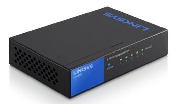 Switch Linksys Gigabit Ethernet LGS105, 5 Puertos 10/100/1000Mbps - No Administrable