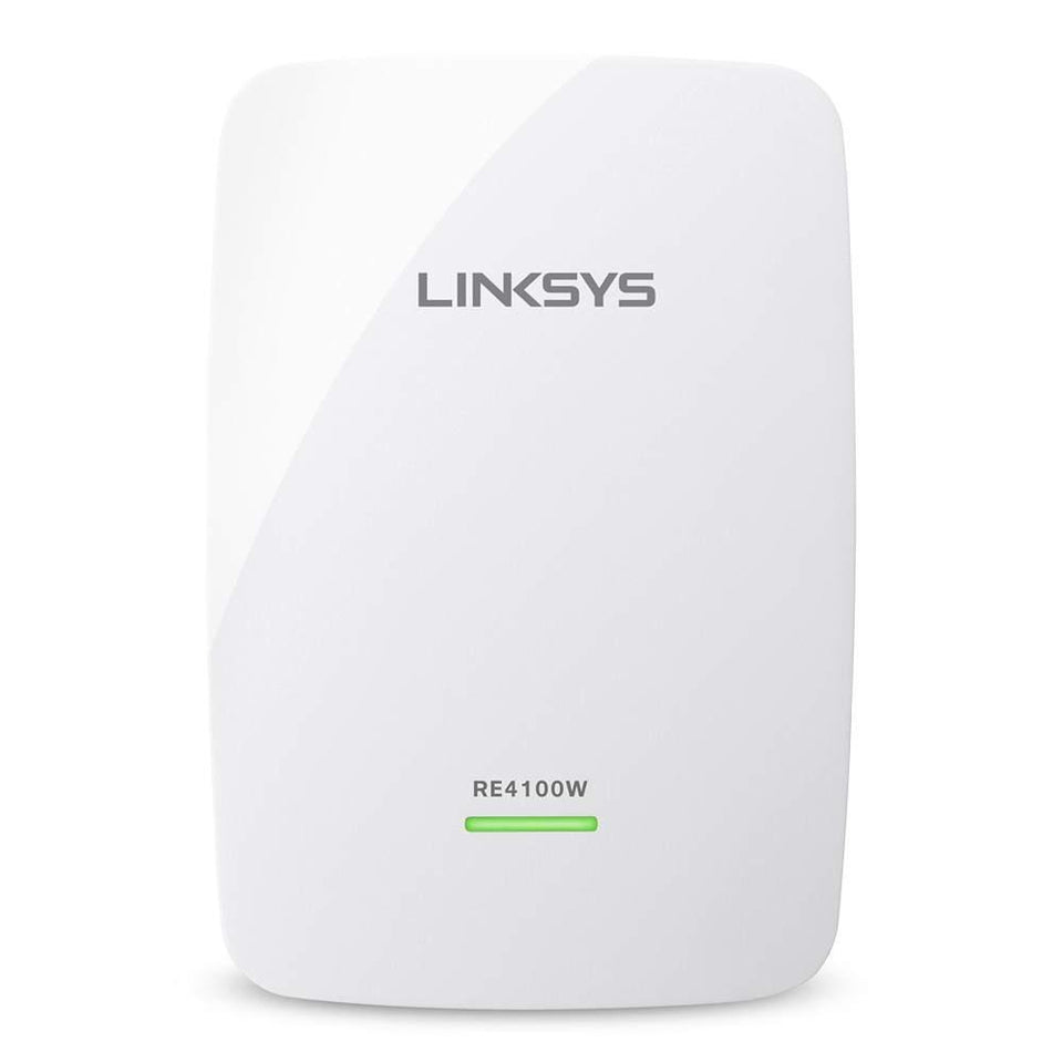 Linksys Extensor de Rango Banda Dual N600 RE4100W, Inalámbrico, 1x RJ-45