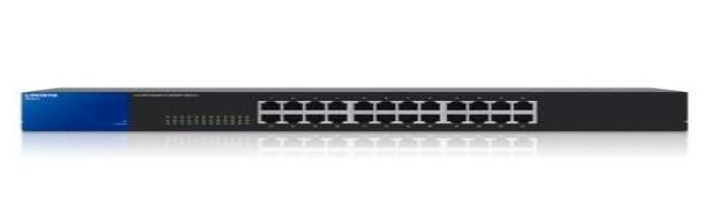 Switch Linksys Gigabit Ethernet SE3024, 24 Puerts 10/100/1000Mbps - No Administrable