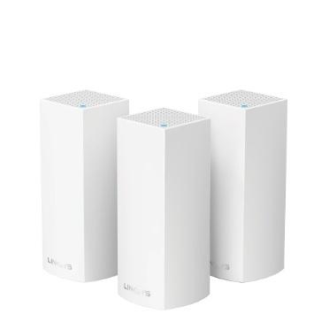 Router Linksys con Sistema de Red Wi-Fi en Malla Tri-Banda Velop AC6600, 867 Mbit/s, 2.4/5GHz, 2x RJ-45 - Kit de 3 Piezas