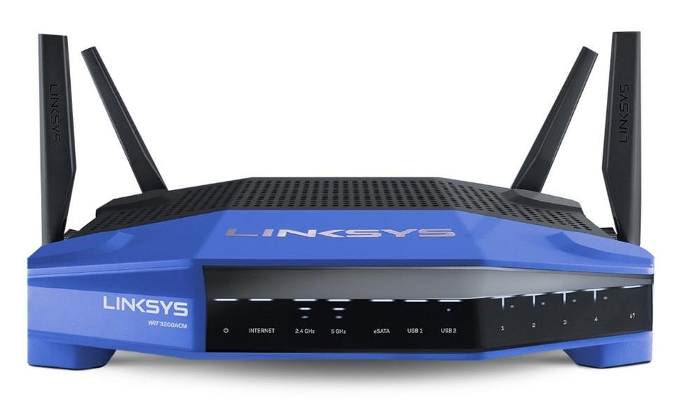 Router Linksys Gigabit Ethernet WRT3200ACM, Inalámbrico, 2600 Mbit/s, 2.4GHz/5GHz, 5x RJ-45