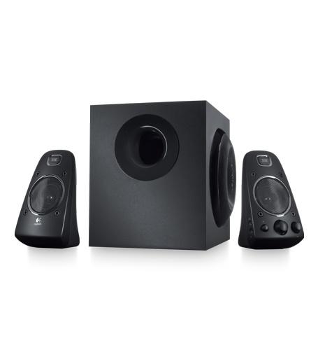 Logitech Bocinas con Subwoofer Z623, Alámbrico, 2.1, 200W RMS, Negro