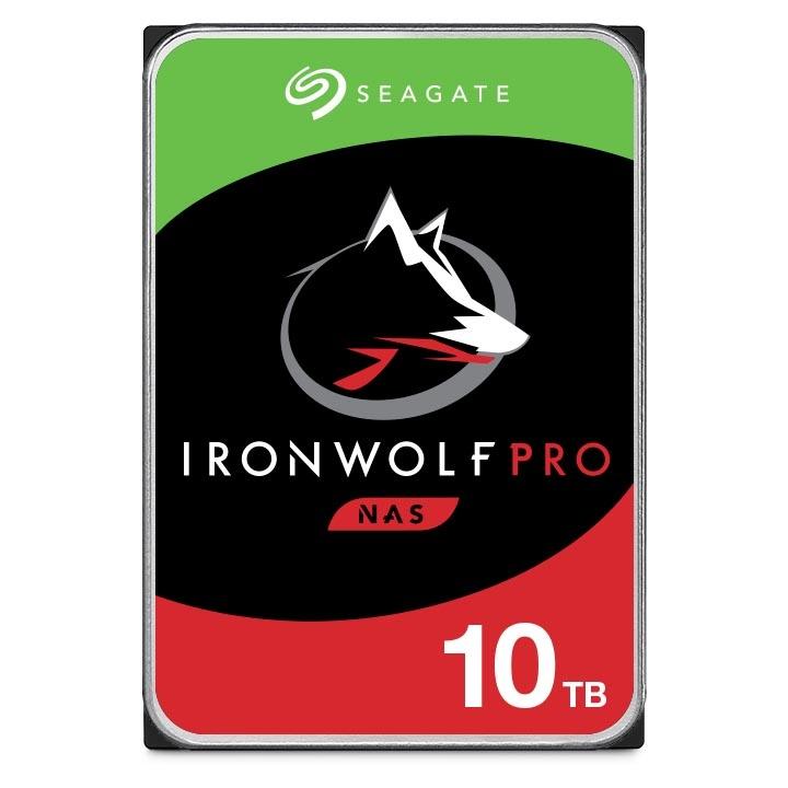 Disco Duro para NAS Seagate IronWolf Pro 3.5", 10TB, SATA III, 6Gbit/s, 7200RPM, 256MB Caché - para NAS de 1 a 24 Bahías
