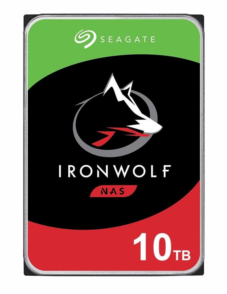 Disco Duro PARA NAS Seagate IronWolf 3.5", 10TB, SATA III, 6Gbit/s, 7200RPM, 256MB Caché - para NAS de 1 a 8 Bahías