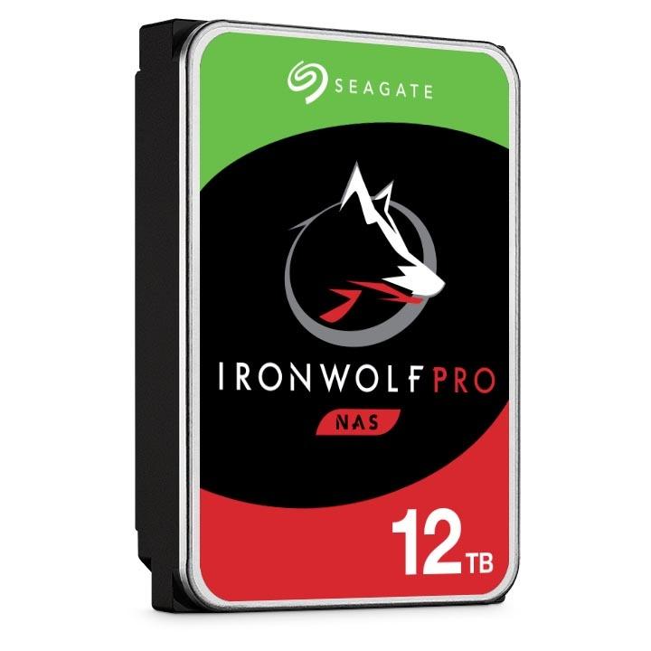 Disco Duro para NAS Seagate IronWolf Pro 3.5", 12TB, SATA III, 6Gbit/s, 7200RPM, 256MB Caché - para NAS de 1 a 24 Bahías