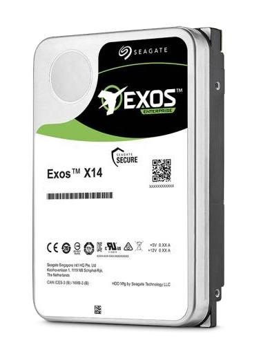 Disco Duro para Servidor Seagate EXOS X14 3.5", 12TB, SATA III, 6 Gbit/s, 7200RPM, 256MB Cache