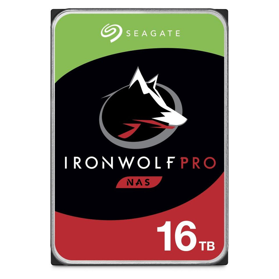 Disco Duro para NAS Seagate IronWolf Pro 3.5", 16TB, SATA III, 6Gbit/s, 7200RPM, 256MB Caché