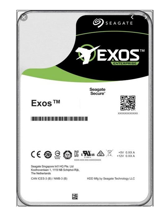Disco Duro para Servidor Seagate Exos X16 16TB SATA III 7200RPM 3.5" 6Gbit/s