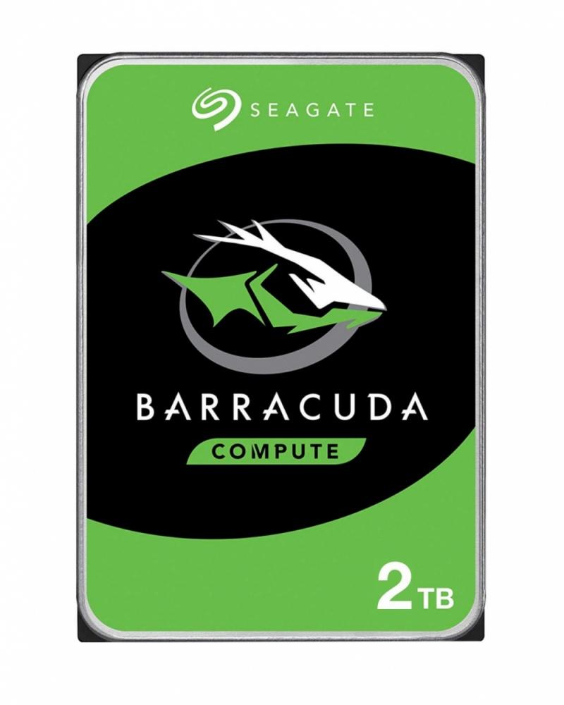 Disco Duro Interno Seagate Barracuda 3.5'', 2TB, SATA III, 6 Gbit/s, 5400RPM, 256MB Cache