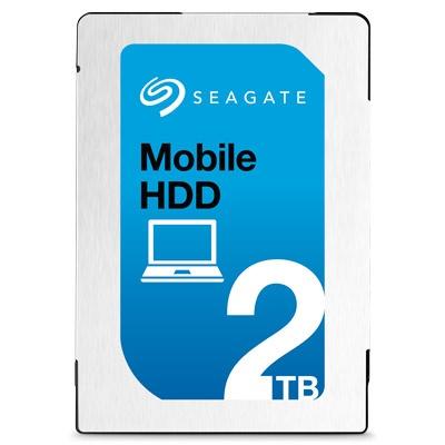 Disco Duro Interno Seagate Mobile 2.5'', 2TB, SATA, 140 MiB/s, 5400RPM, 128MB Cache