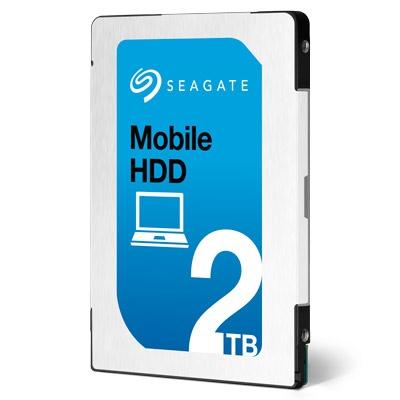 Disco Duro Interno Seagate Mobile 2.5'', 2TB, SATA, 140 MiB/s, 5400RPM, 128MB Cache