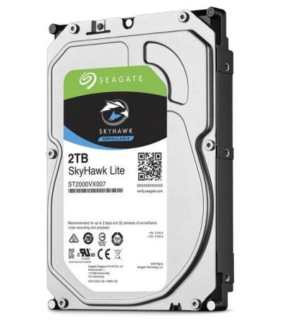 Disco Duro para Videovigilancia Seagate SkyHawk 3.5'', 2TB, SATA III, 6 Gbit/s, 64MB Cache