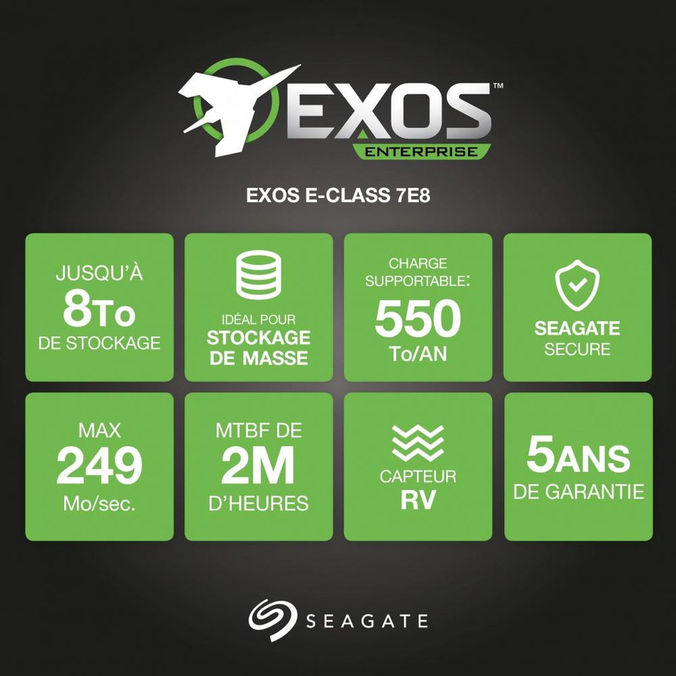 Disco Duro para Servidor Seagate Enterprise 3.5'' 3TB SATA III 6 Gbit/s 7200RPM 128MB Cache