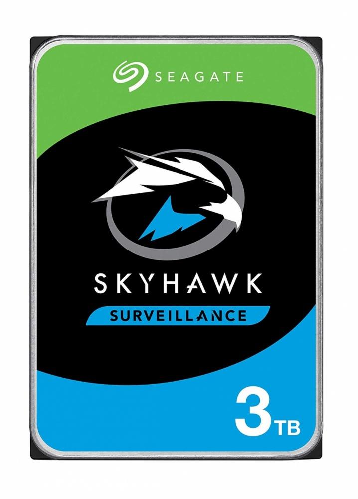 Disco Duro para Videovigilancia Seagate SkyHawk 3.5'', 3TB, SATA III, 256MB Cache