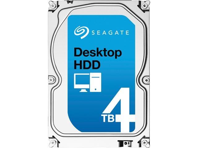 Disco Duro Interno Seagate Desktop HDD 3.5'', 4TB, SATA, 6 Gbit/s, 5900RPM, 64MB Cache - Unidad Solamente