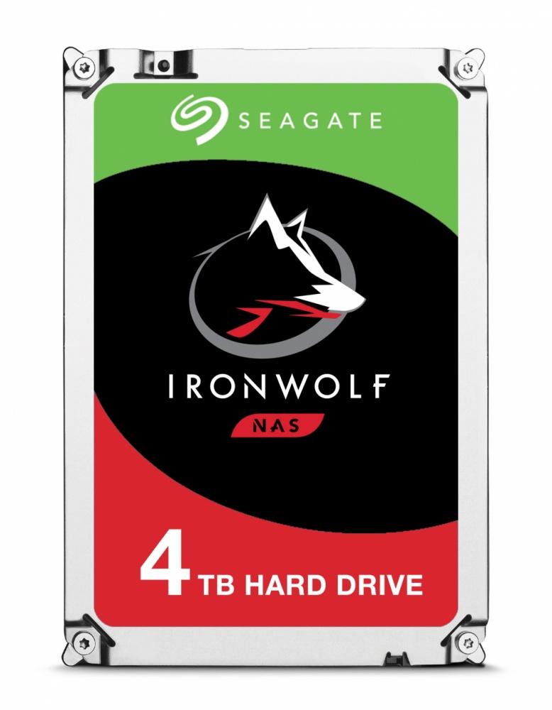 Disco Duro para NAS Seagate IronWolf 3.5'', 4TB, SATA III, 6 Gbit/s, 5900RPM, 64MB Cache