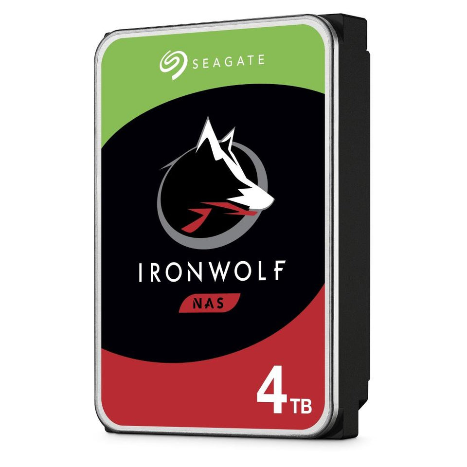Disco Duro para NAS Seagate IronWolf 3.5'', 4TB, SATA III, 6 Gbit/s, 5900RPM, 64MB Cache
