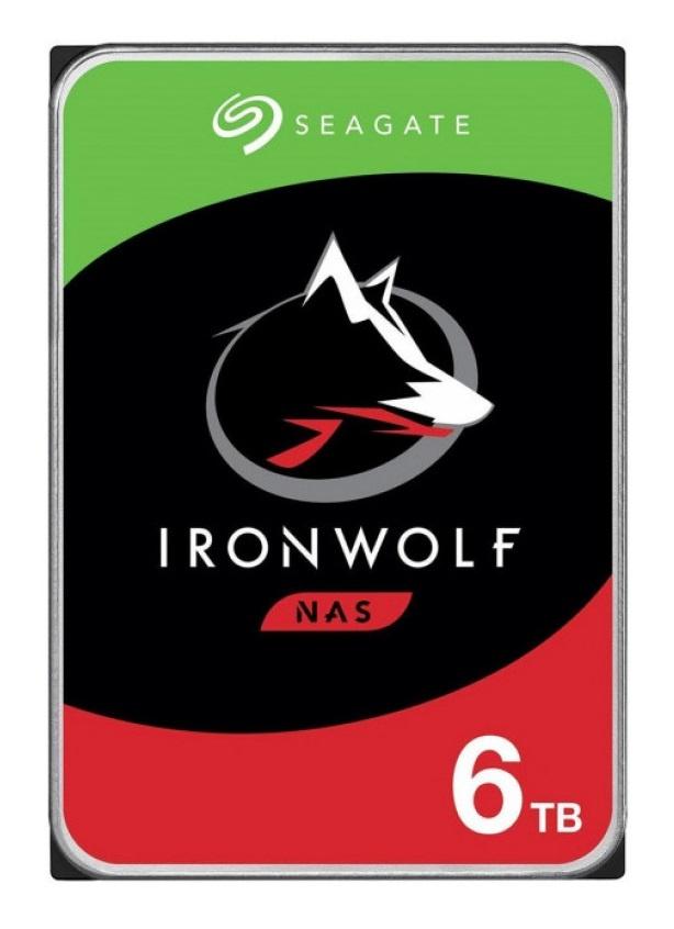 Disco Duro para NAS Seagate IronWolf 3.5" 6TB, SATA III, 6Gbit/s, 5400RPM, 128MB Caché