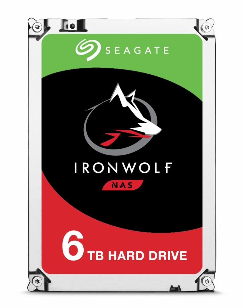 Disco Duro para NAS Seagate IronWolf 3.5'', 6TB, SATA III, 6 Gbit/s, 7200RPM, 256MB Cache