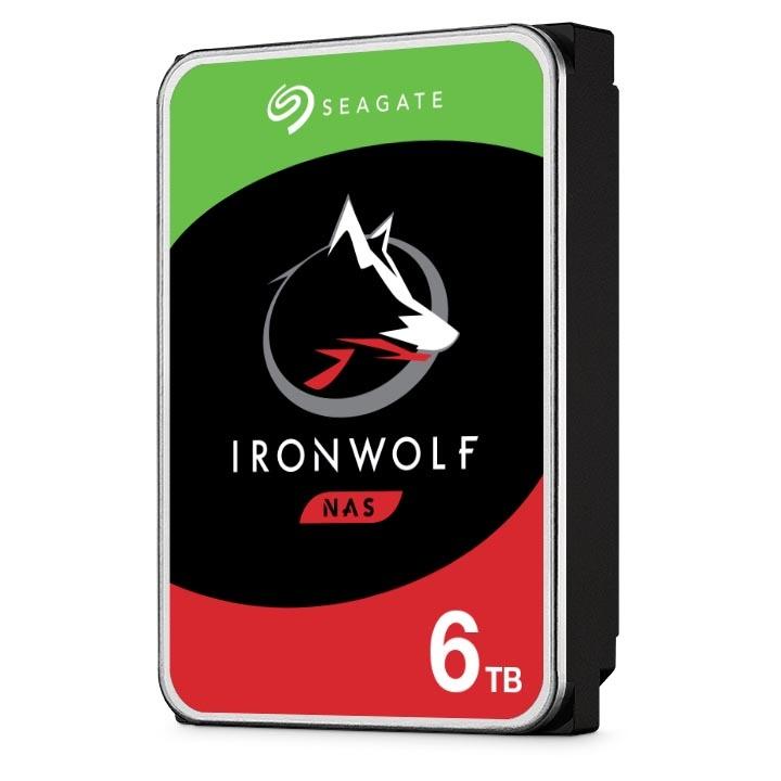Disco Duro para NAS Seagate IronWolf 3.5'', 6TB, SATA III, 6 Gbit/s, 7200RPM, 256MB Cache