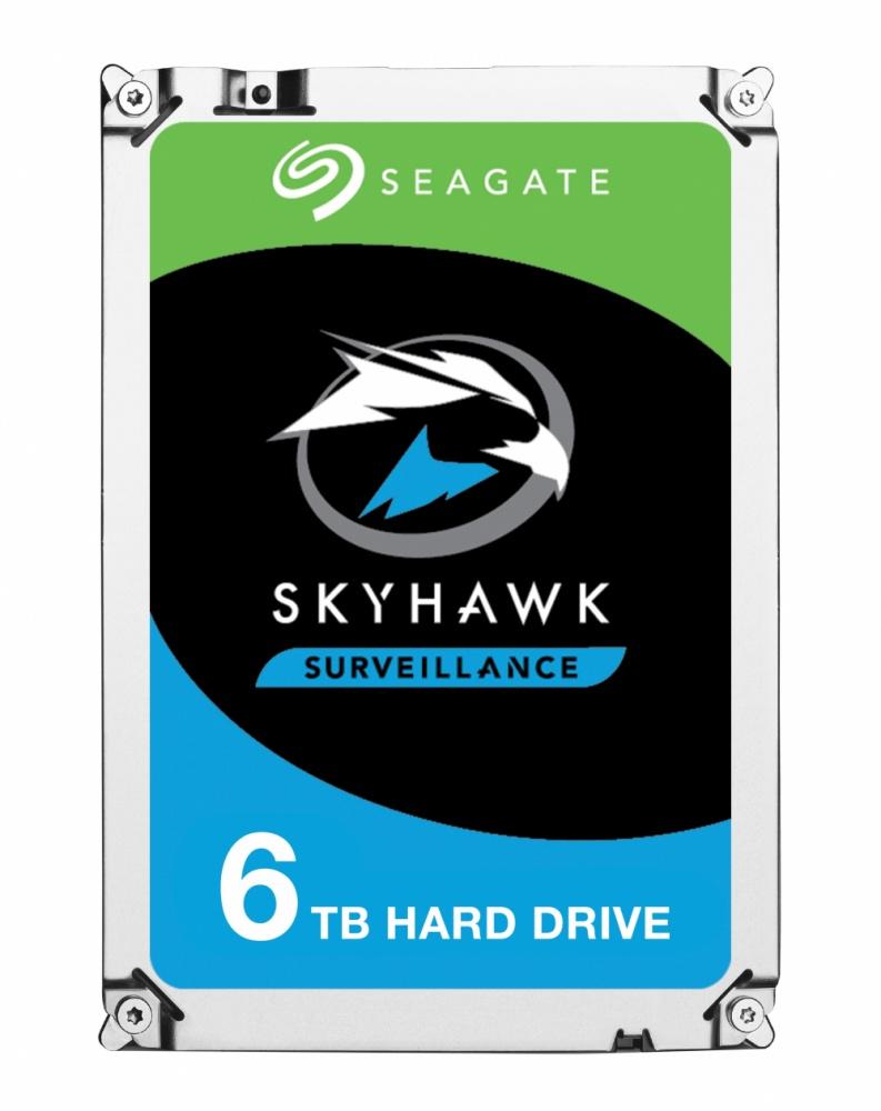 Disco Duro para Videovigilancia Seagate SkyHawk 3.5'', 6TB, SATA III, 6Gbit/s, 256MB Caché